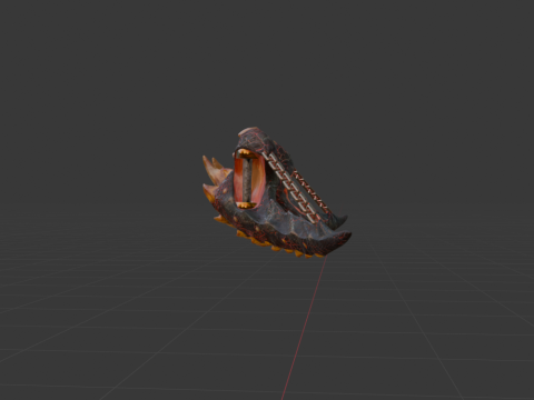 Consummate Pair Dual Blades - Monster Hunter World 3D Modell