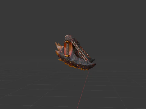 Consummate Pair Dual Blades - Monster Hunter World 3D Model