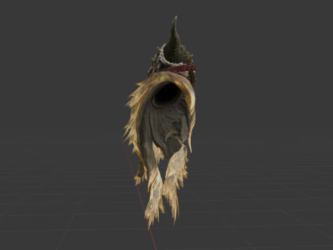 Demonlord Hellfists Dual Blades - Monster Hunter World 3D Model