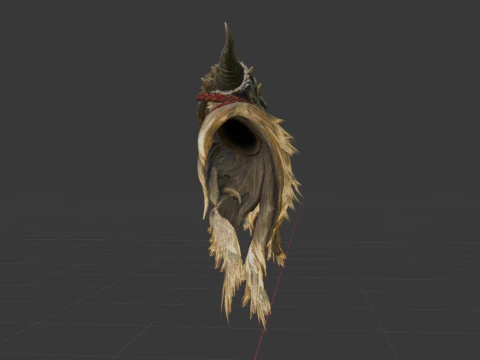 Demonlord Hellfists Dual Blades - Monster Hunter World 3D Model