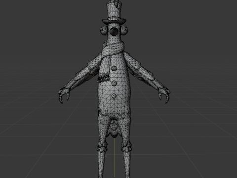 Flakey The Snowbird - Fortnite Model 3D