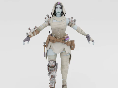 Arrlene Izza-Fortnite Modello 3D