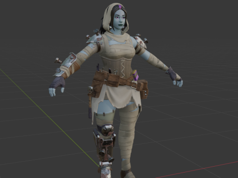 Arrlene Izza - Fortnite Modello 3D