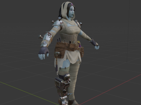 Arrlene Izza - Fortnite Modello 3D