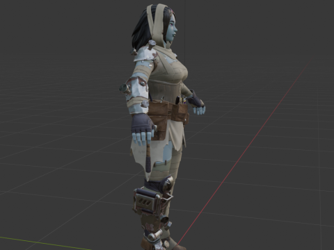 Arrlene Izza - Fortnite Modello 3D