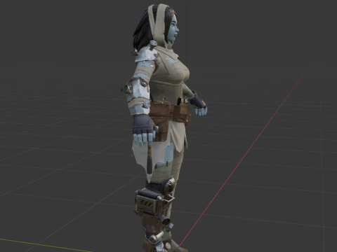 Arrlene Izza - Fortnite 3D Model