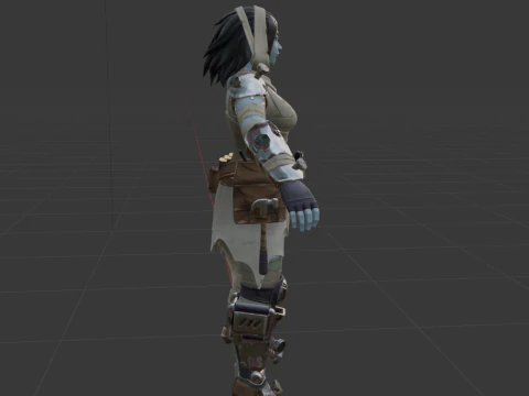 Arrlene Izza - Fortnite 3D Model