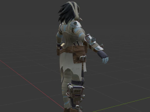 Arrlene Izza - Fortnite 3D Model