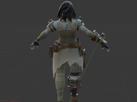 Arrlene Izza - Fortnite 3D Model