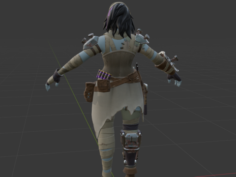 Arrlene Izza - Fortnite Modello 3D