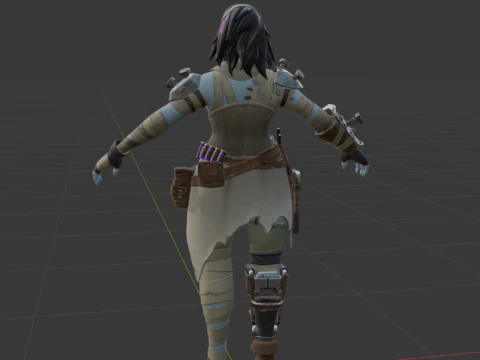 Arrlene Izza - Fortnite 3D Model