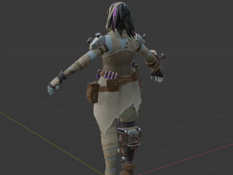 Arrlene Izza - Fortnite 3D Model