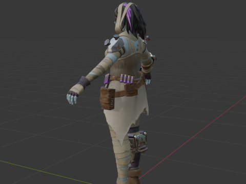 Arrlene Izza - Fortnite Modello 3D