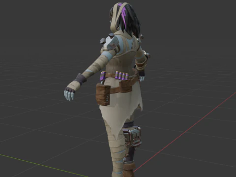 Arrlene Izza - Fortnite 3D Model