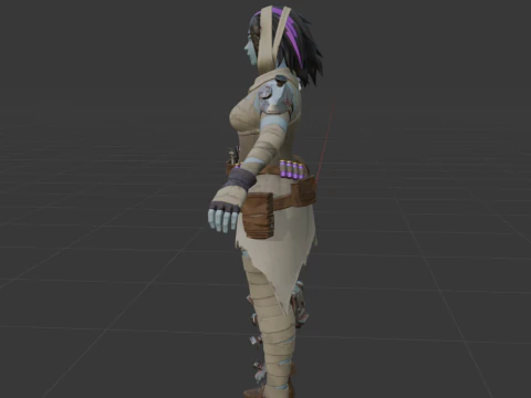 Arrlene Izza - Fortnite 3D Model