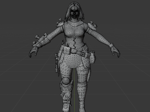 Arrlene Izza - Fortnite Modello 3D