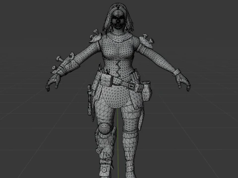 Arrlene Izza - Fortnite 3D Model