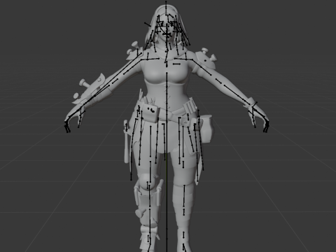 Arrlene Izza - Fortnite Modello 3D