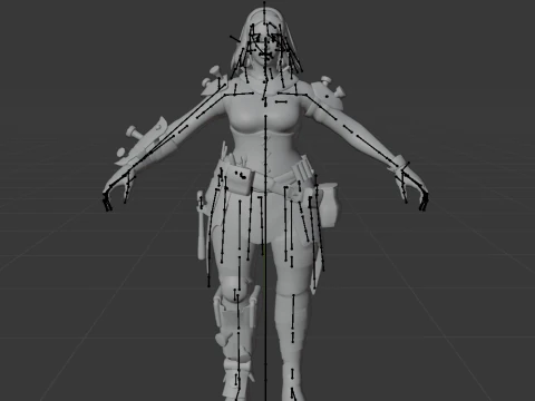 Arrlene Izza - Fortnite 3D Model
