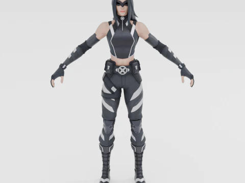 X-23 - Fortnite Modelo 3D