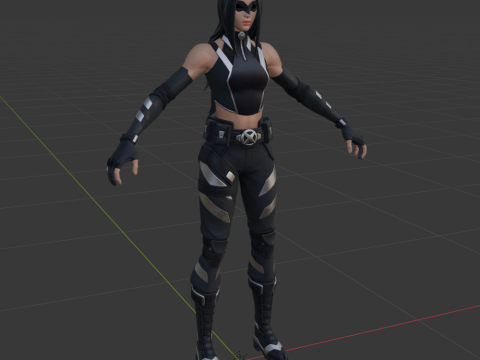 X-23 - Fortnite Modelo 3D