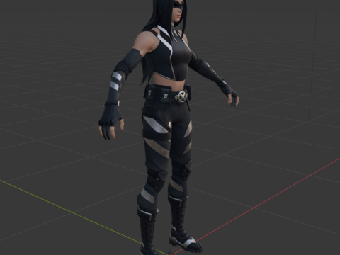 X-23 - Fortnite Modelo 3D