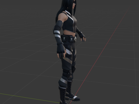 X-23 - Fortnite Modelo 3D