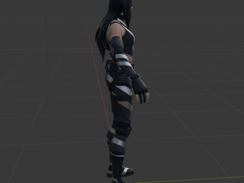 X-23 - Fortnite Modelo 3D