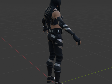 X-23 - Fortnite Modelo 3D