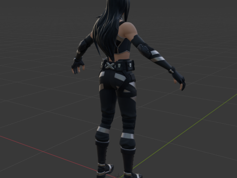 X-23 - Fortnite Modelo 3D
