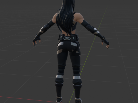 X-23 - Fortnite Modelo 3D