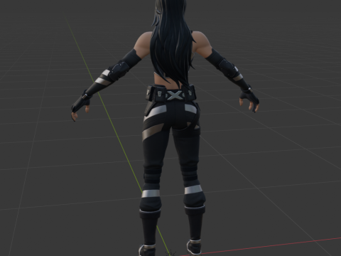 X-23 - Fortnite Modelo 3D