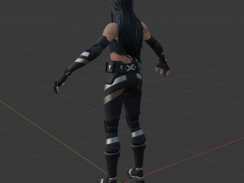 X-23 - Fortnite Modelo 3D