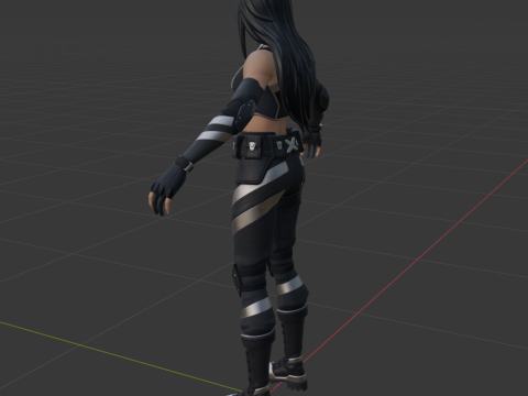 X-23 - Fortnite Modelo 3D