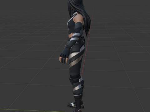 X-23 - Fortnite Modelo 3D
