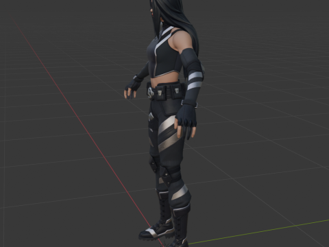 X-23 - Fortnite Modelo 3D
