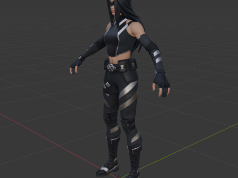 X-23 - Fortnite Modelo 3D