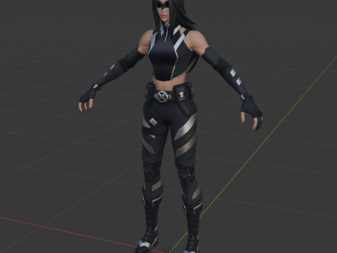 X-23 - Fortnite Modelo 3D