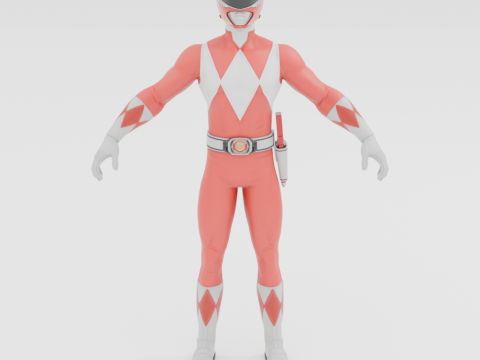 Red Ranger - Fortnite 3D Model