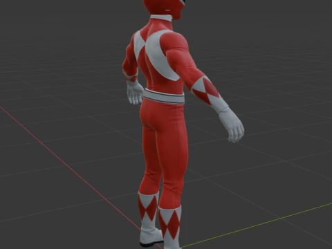 Red Ranger - Fortnite 3D Model