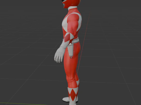 Red Ranger - Fortnite 3D Model