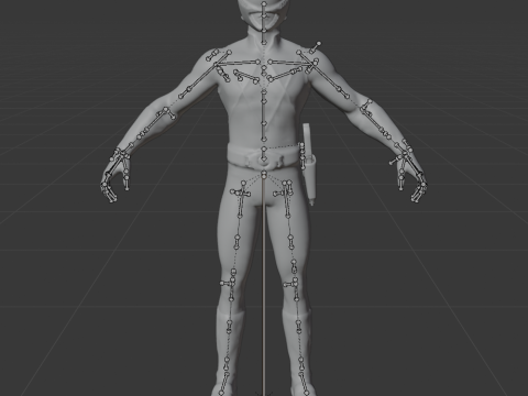 Red Ranger - Fortnite Model 3D