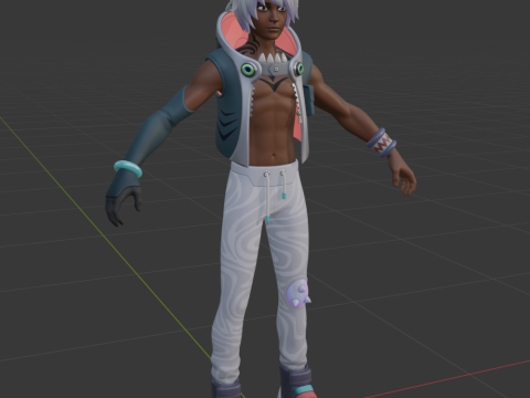 Finn Maw - Fortnite 3D Model