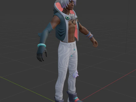 Finn Maw - Fortnite 3D Model