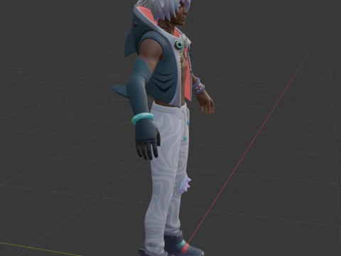 Finn Maw - Fortnite 3D Model