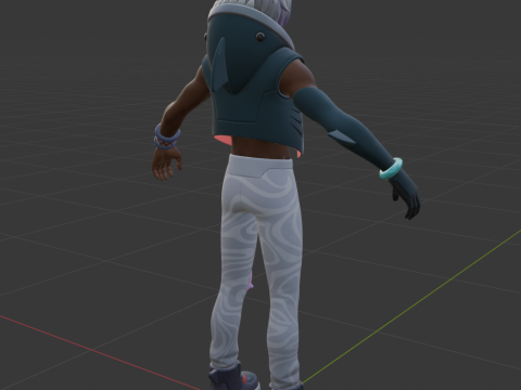 Finn Maw - Fortnite 3D Model