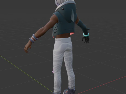 Finn Maw - Fortnite 3D Model