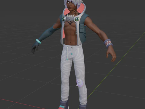 Finn Maw - Fortnite 3D Model