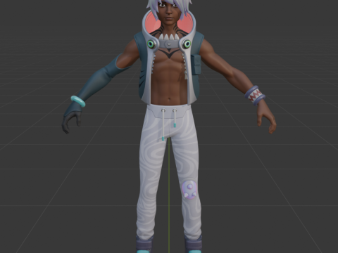 Finn Maw - Fortnite 3D Model