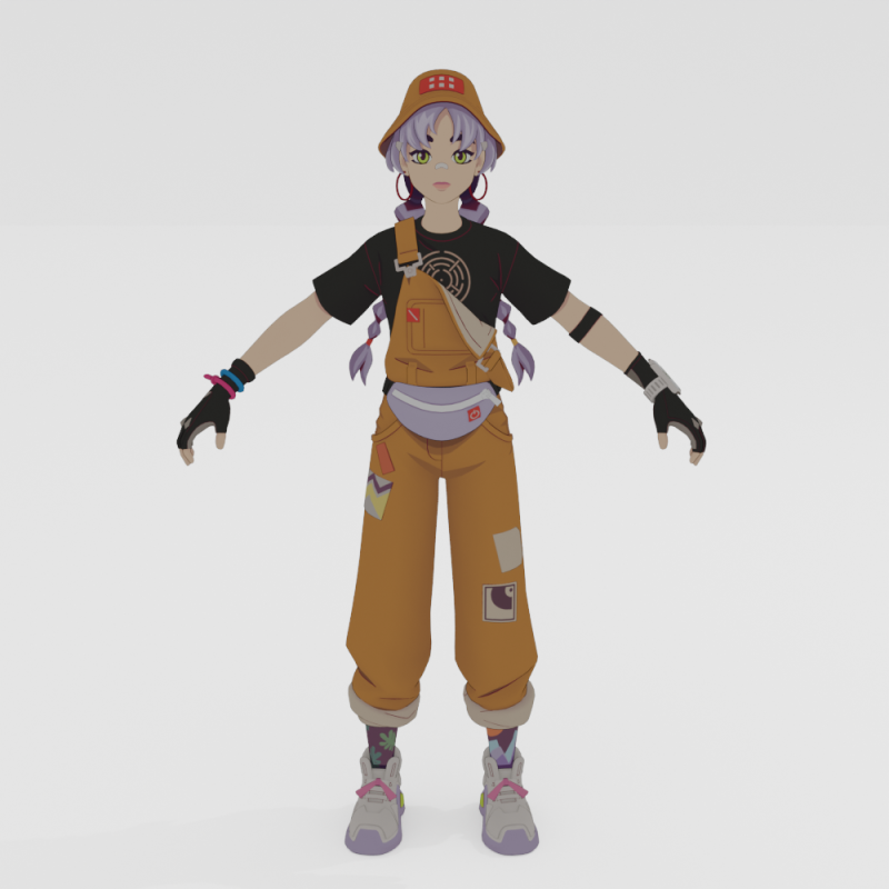 Mae - Fortnite 3D 모델 .c4d .max .obj .3ds .fbx .stl .blend 